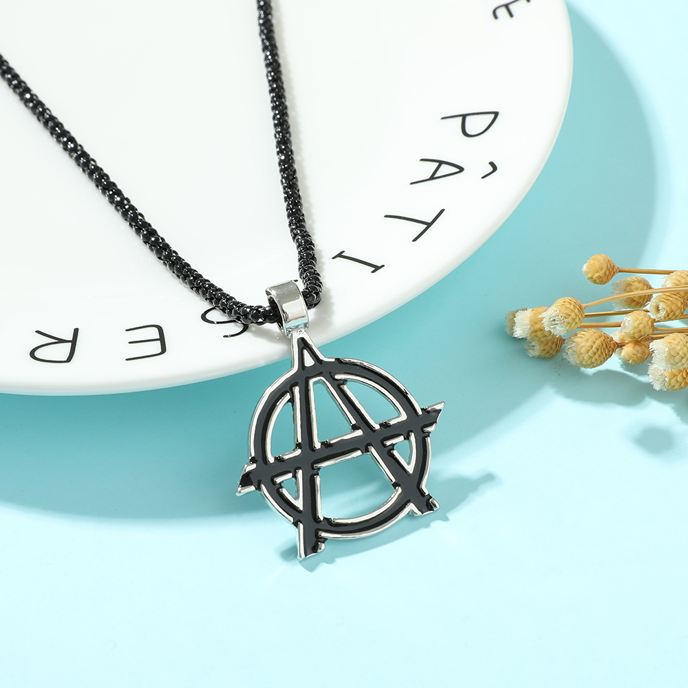 Men Accessories Pendant - Colar com Símbolo do Letra A