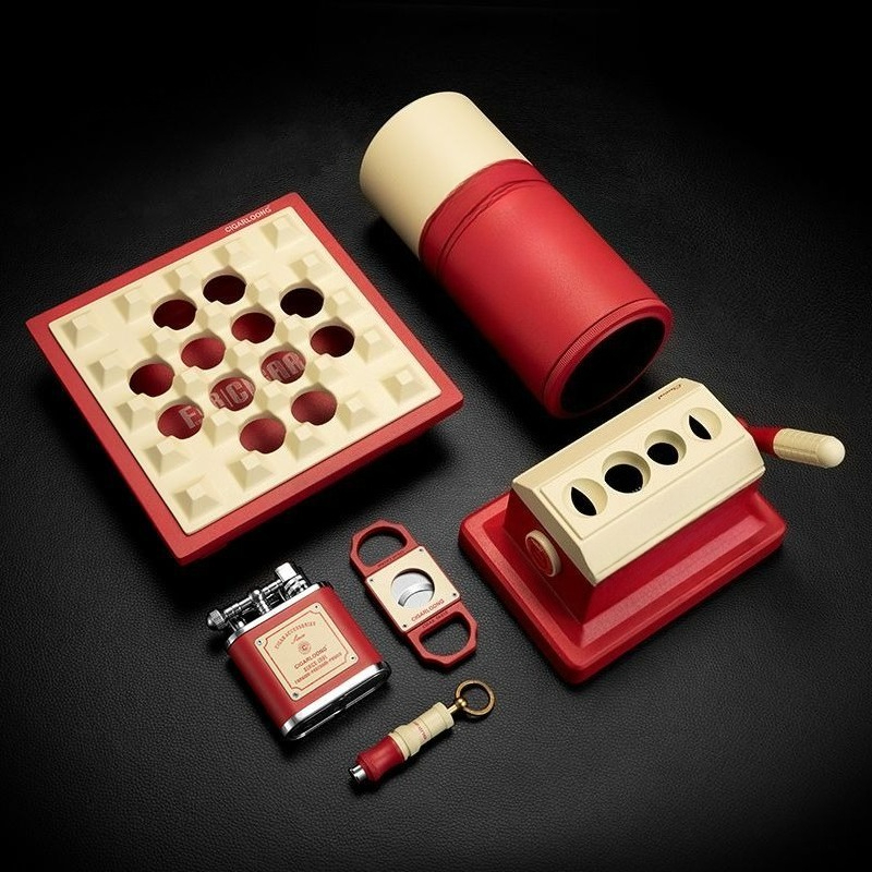 Cigar Cutter Set - Conjunto de charutos, cortador de charutos,