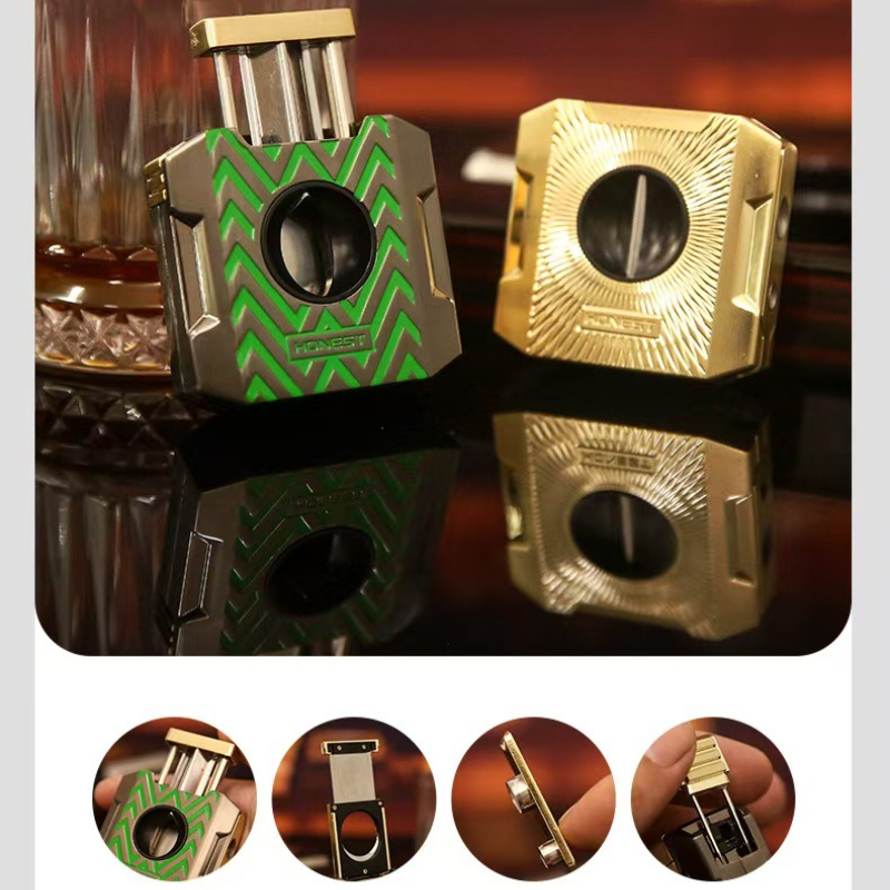 Cigar Cutter Set - Conjunto de ferramentas para charutos HONEST