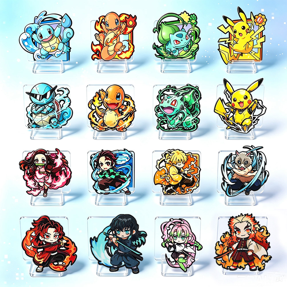8 Peças Pins de Esmalte Anime  - Lapel Pin Enamel avaliação e preço