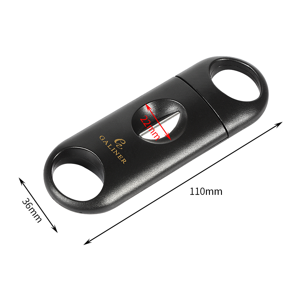 Galiner Plástico V Corte Corta - Cigar Cutter Set avaliação e preço