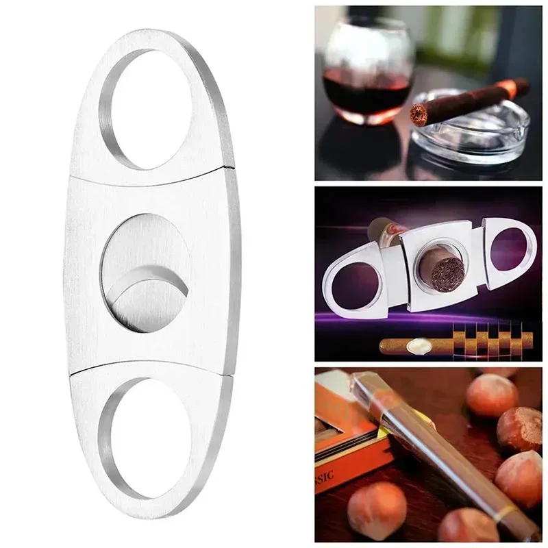 Cortador de charutos em aço in - Cigar Cutter Set avaliação e preço