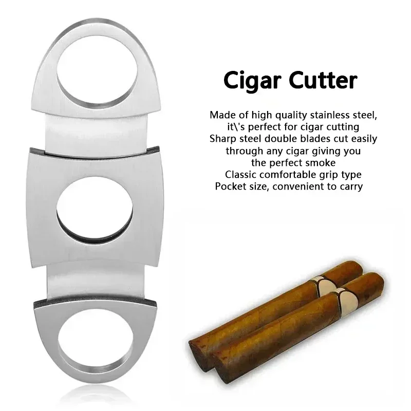 Cortador de charutos em aço in - Cigar Cutter Set avaliação e preço