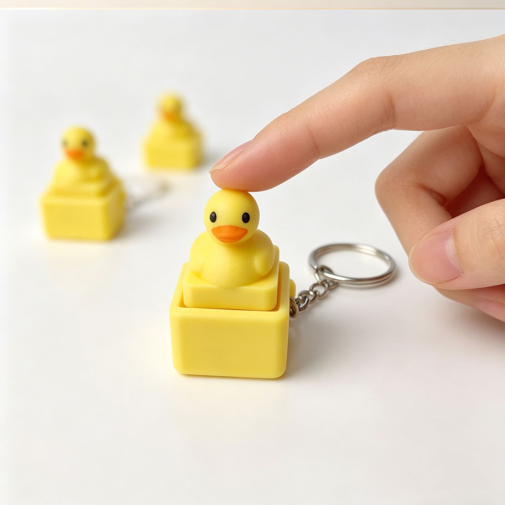 Chaveiro de Pato Amarelo Fofo, - Men Accessories Pendant avaliação e preço