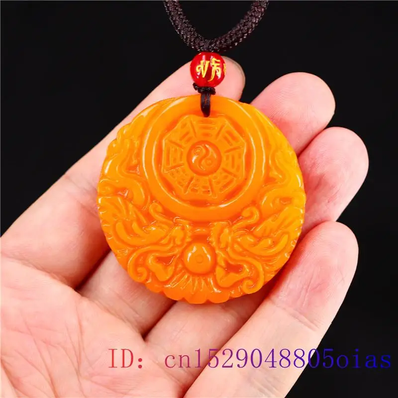 Pingente amarelo de dragão de  - Men Accessories Pendant avaliação e preço
