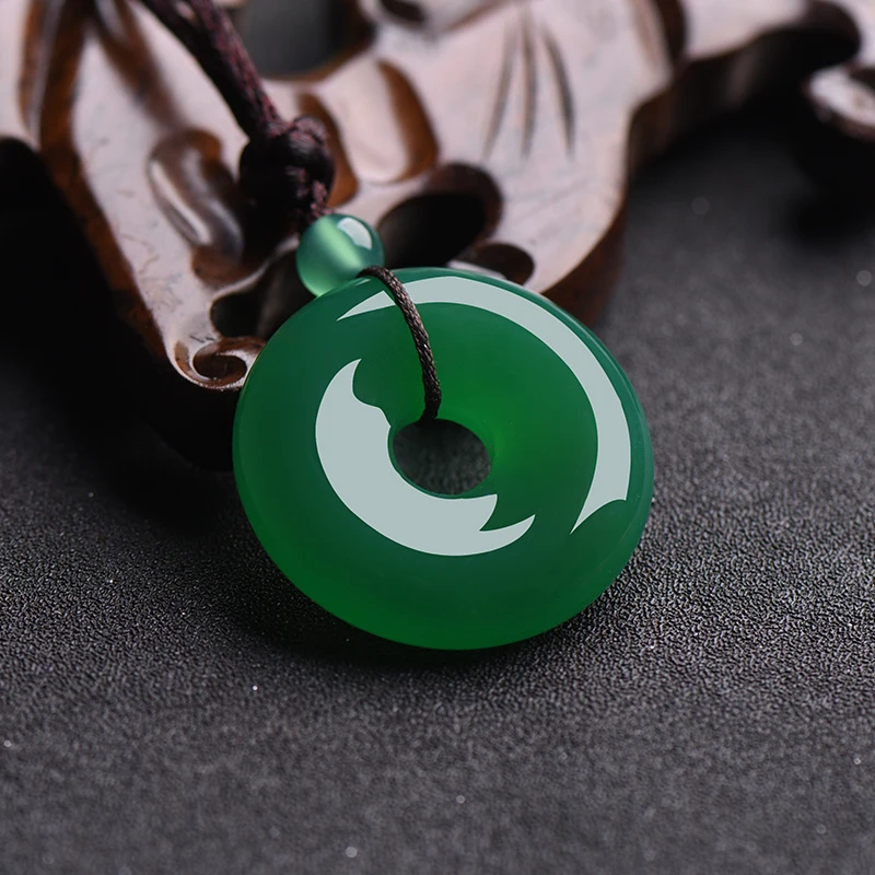 Natural multicolorido jade don - Men Accessories Pendant avaliação e preço