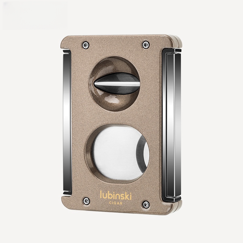 LUBINSKI-Duplo Uso Faca do cha - Cigar Cutter Set avaliação e preço