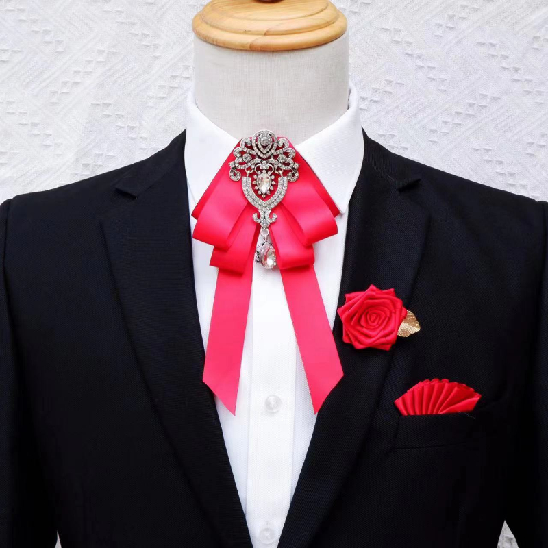 Strass masculino Laço Broche,  - Men'S Accessories Uk avaliação e preço