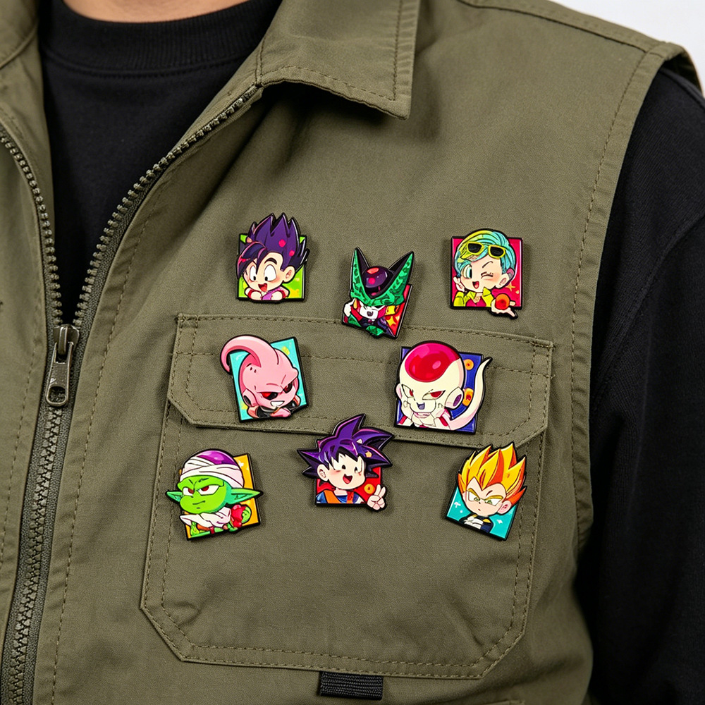 8 Peças de Pins Esmaltados de  - Lapel Pin Enamel avaliação e preço